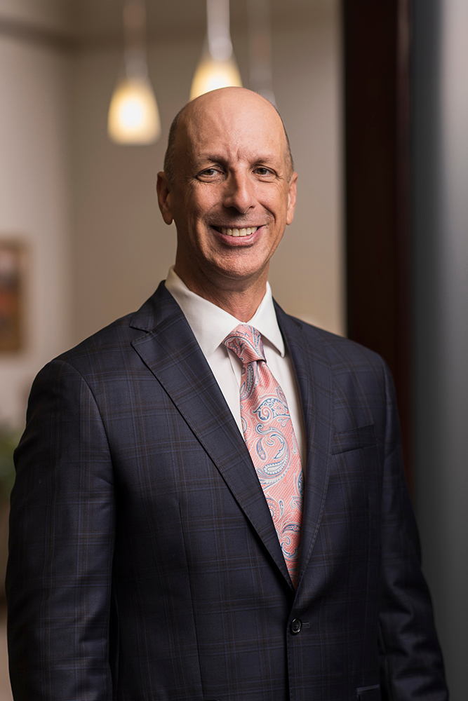 Michael Abboud is shown in an office setting